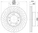 HELLA Bremsscheibe 8DD 355 127-501