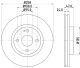 HELLA Bremsscheibe 8DD 355 107-201