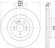 HELLA Bremsscheibe 8DD 355 107-221