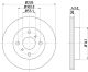 HELLA Bremsscheibe 8DD 355 107-281