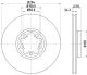 HELLA Bremsscheibe 8DD 355 107-311