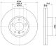HELLA Bremsscheibe 8DD 355 107-711