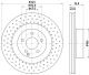 HELLA Bremsscheibe 8DD 355 107-941