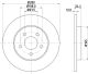 HELLA Bremsscheibe 8DD 355 108-061