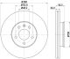 HELLA Bremsscheibe 8DD 355 108-081