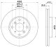 HELLA Bremsscheibe 8DD 355 108-131