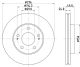 HELLA Bremsscheibe 8DD 355 108-191