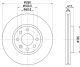 HELLA Bremsscheibe 8DD 355 108-271