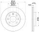 HELLA Bremsscheibe 8DD 355 108-331