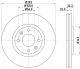 HELLA Bremsscheibe 8DD 355 108-371