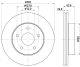 HELLA Bremsscheibe 8DD 355 108-601
