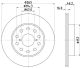 HELLA Bremsscheibe 8DD 355 108-711