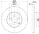 HELLA Bremsscheibe 8DD 355 108-781
