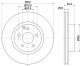 HELLA Bremsscheibe 8DD 355 108-821