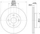 HELLA Bremsscheibe 8DD 355 108-881
