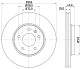 HELLA Bremsscheibe 8DD 355 108-951