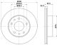 HELLA Bremsscheibe 8DD 355 127-821