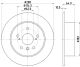 HELLA Bremsscheibe 8DD 355 109-051