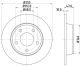 HELLA Bremsscheibe 8DD 355 109-091