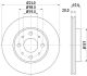 HELLA Bremsscheibe 8DD 355 109-121