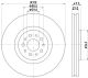 HELLA Bremsscheibe 8DD 355 109-131