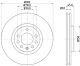 HELLA Bremsscheibe 8DD 355 127-831