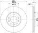HELLA Bremsscheibe 8DD 355 127-841