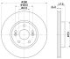 HELLA Bremsscheibe 8DD 355 127-861