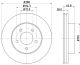 HELLA Bremsscheibe 8DD 355 127-901