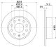 HELLA Bremsscheibe 8DD 355 109-601
