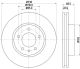 HELLA Bremsscheibe 8DD 355 128-041