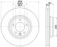 HELLA Bremsscheibe 8DD 355 109-781