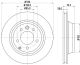 HELLA Bremsscheibe 8DD 355 109-821
