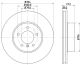 HELLA Bremsscheibe 8DD 355 109-921
