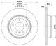 HELLA Bremsscheibe 8DD 355 109-941