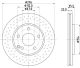 HELLA Bremsscheibe 8DD 355 110-211