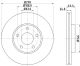 HELLA Bremsscheibe 8DD 355 110-281