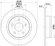 HELLA Bremsscheibe 8DD 355 110-291