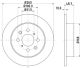 HELLA Bremsscheibe 8DD 355 110-331