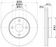HELLA Bremsscheibe 8DD 355 118-621