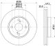 HELLA Bremsscheibe 8DD 355 110-431