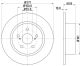 HELLA Bremsscheibe 8DD 355 110-551