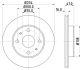 HELLA Bremsscheibe 8DD 355 110-701