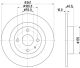HELLA Bremsscheibe 8DD 355 110-861
