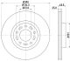 HELLA Bremsscheibe 8DD 355 110-891
