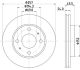 HELLA Bremsscheibe 8DD 355 110-931