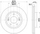 HELLA Bremsscheibe 8DD 355 110-951