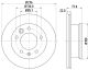 HELLA Bremsscheibe 8DD 355 128-251