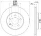 HELLA Bremsscheibe 8DD 355 128-281