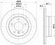 HELLA Bremsscheibe 8DD 355 111-281